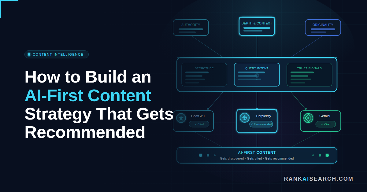 featured- How to Build an AI-First Content Strategy That Gets Recommended by Answer Engines
