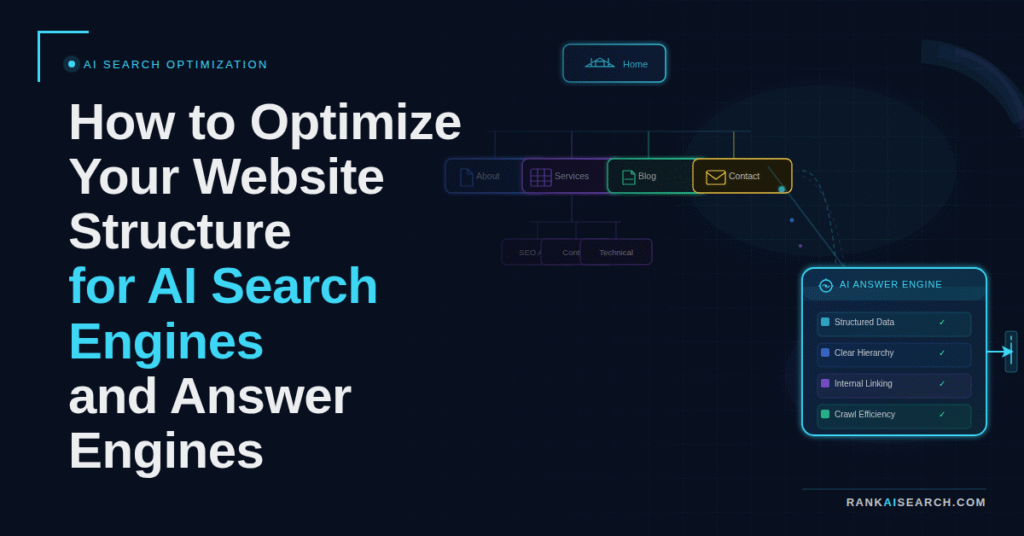featured image - How to Optimize Your Website Structure for AI Search Engines
