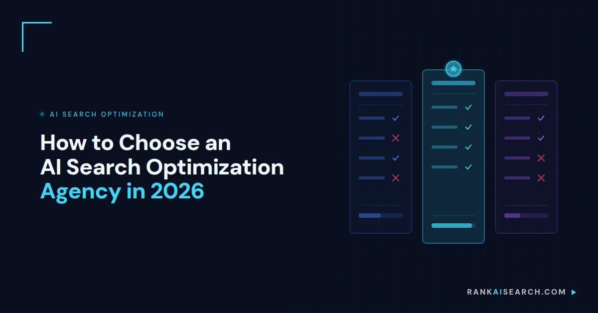 AI search optimization agency