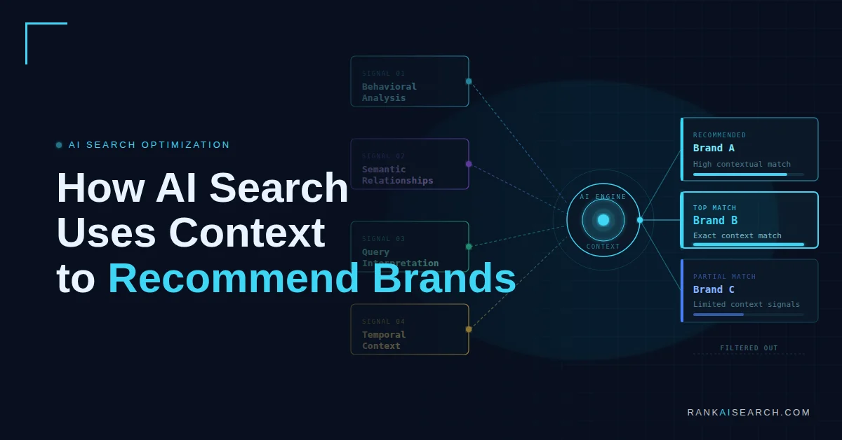 how ai search uses context