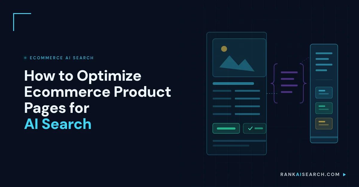 e-commerce product pages