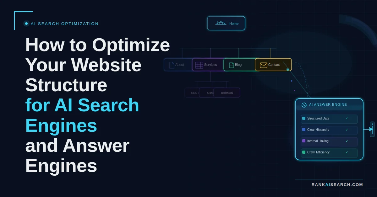website structure for ai